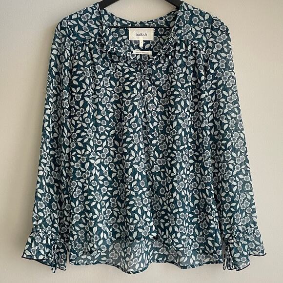 ba&sh Beatrix Floral Top - Picture 2 of 6